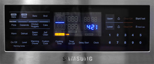 Oven Controls Photo