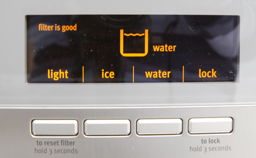 Water/Ice Dispenser Controls Photo