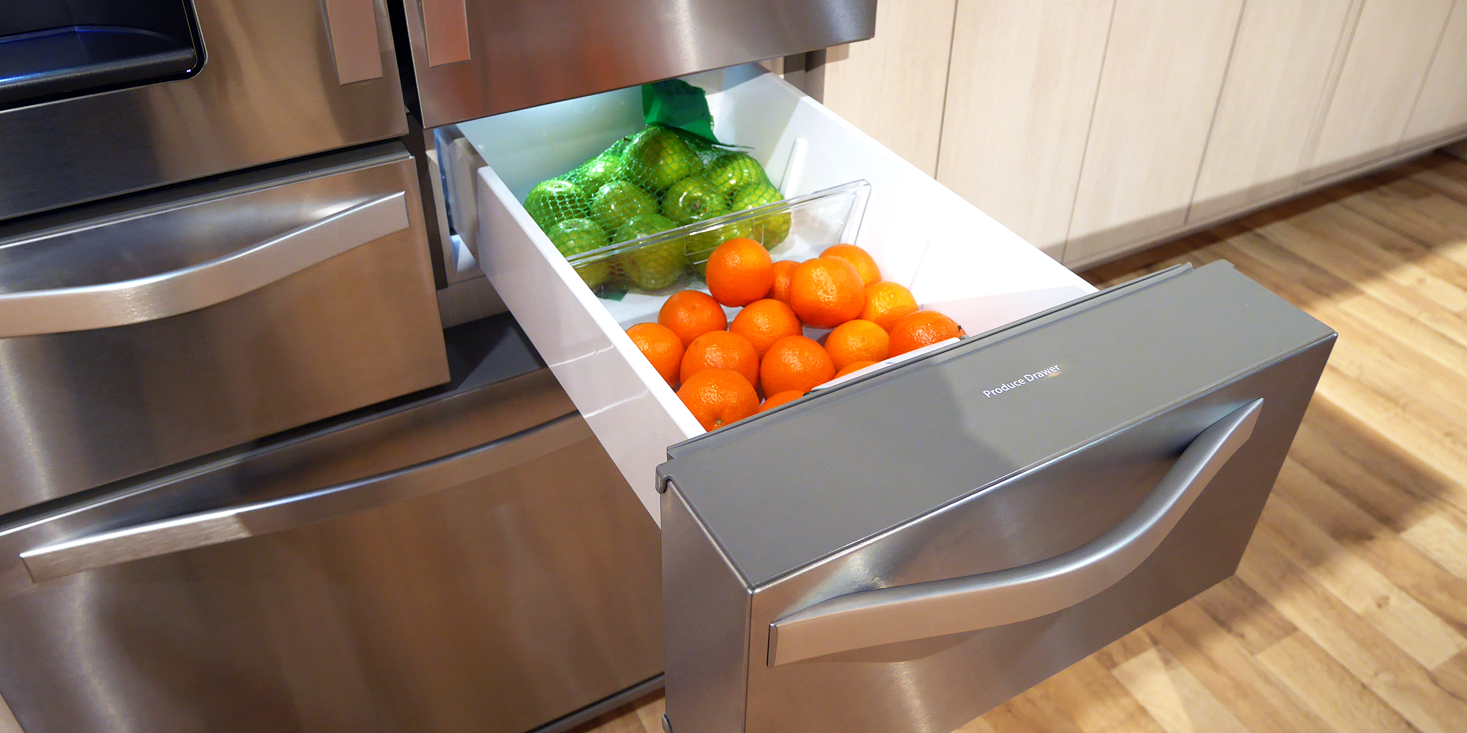 Hands-On With the Whirlpool Double Drawer French Door Refrigerator ...