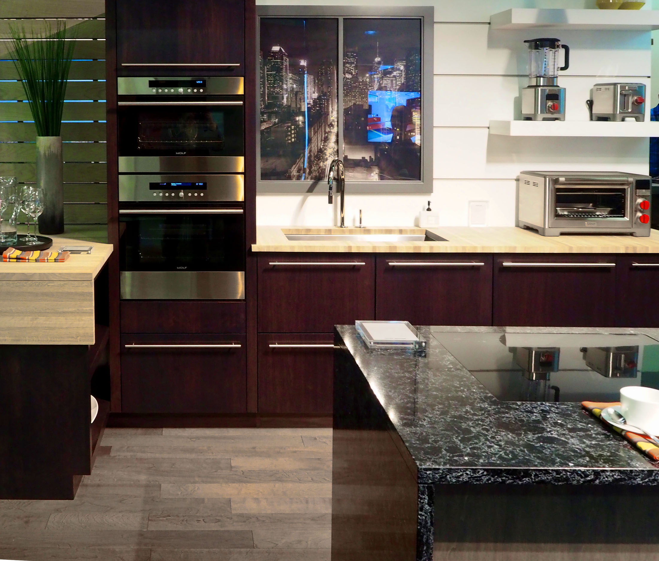 Wolf and SubZero Introduce a Compact Kitchen Suite