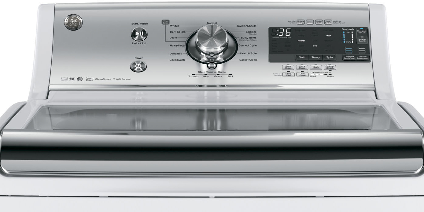 GE adds Amazon Dash to WiFi laundry pair Laundry