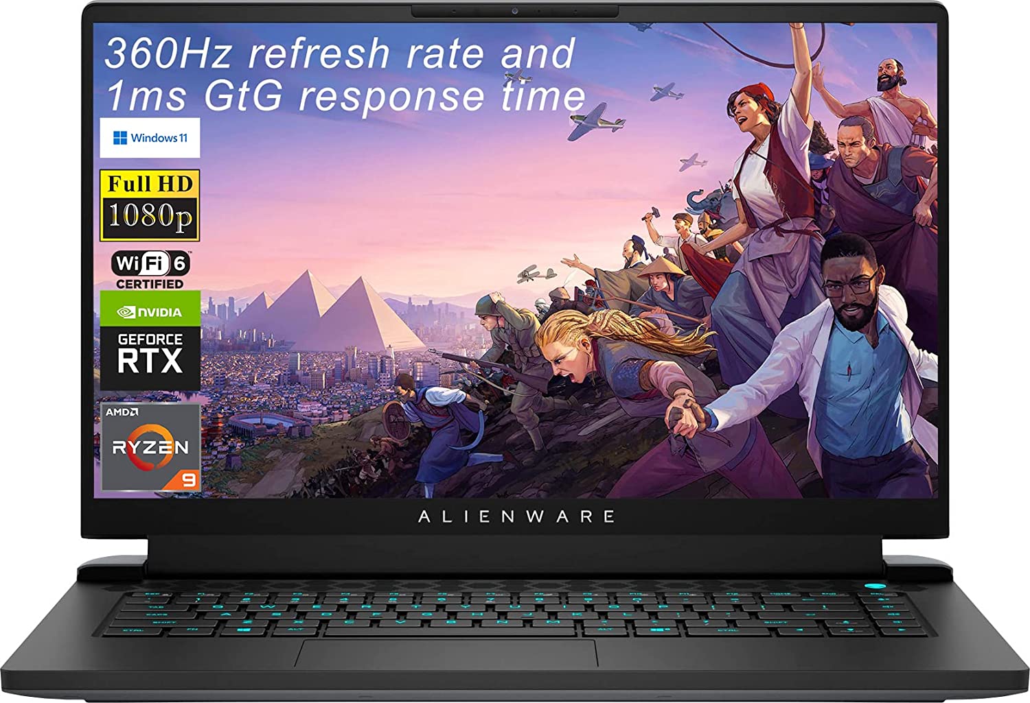 Gambar Produk Alienware M15 R5 15.6-inci Laptop Gaming