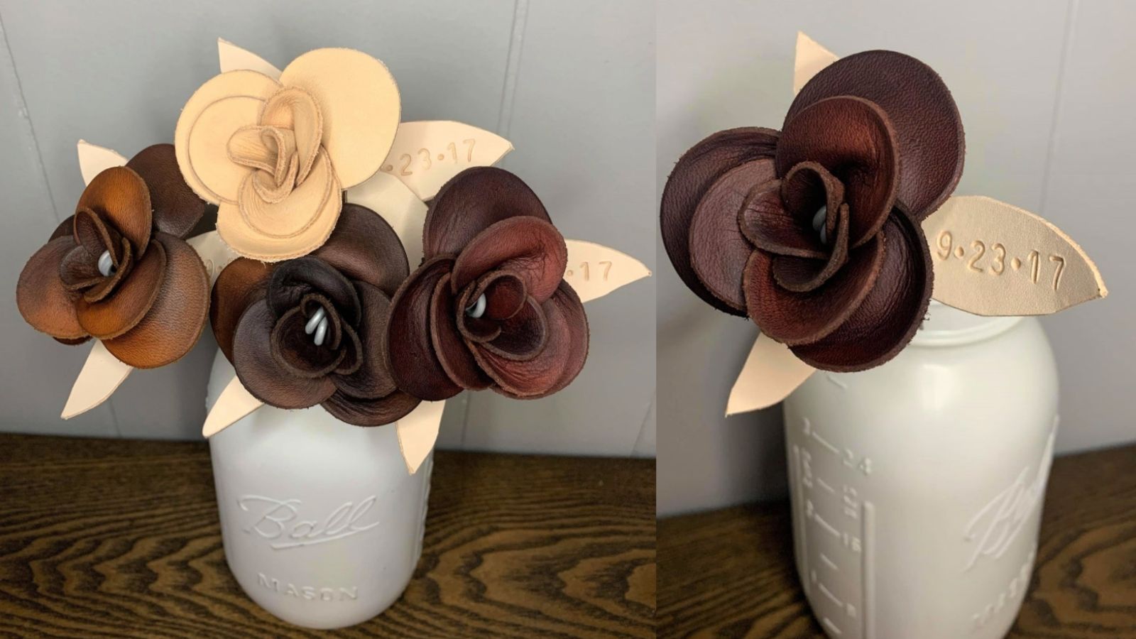 Leather Roses