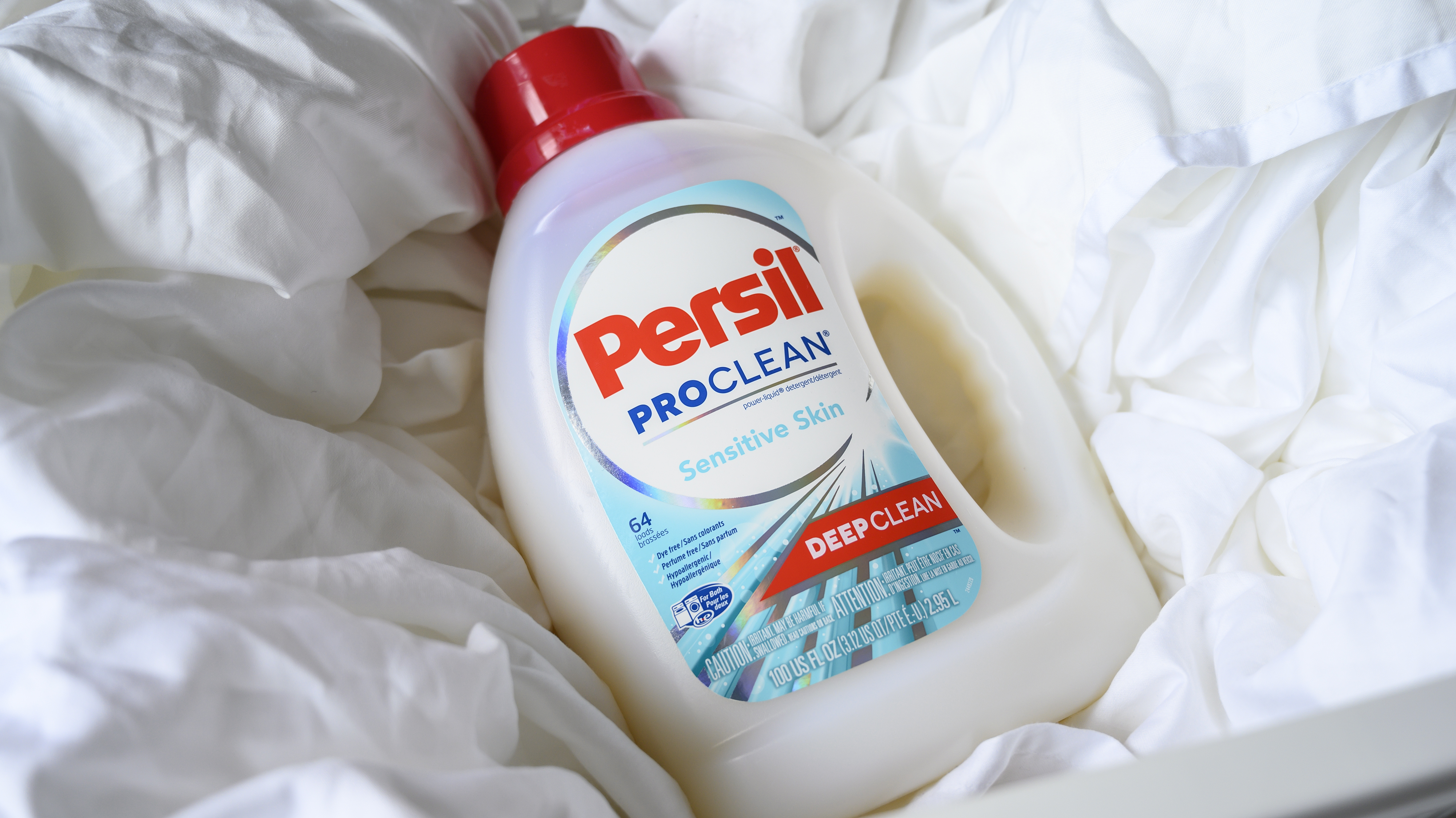 Persil ProClean Sensitive Skin removed the most stains.