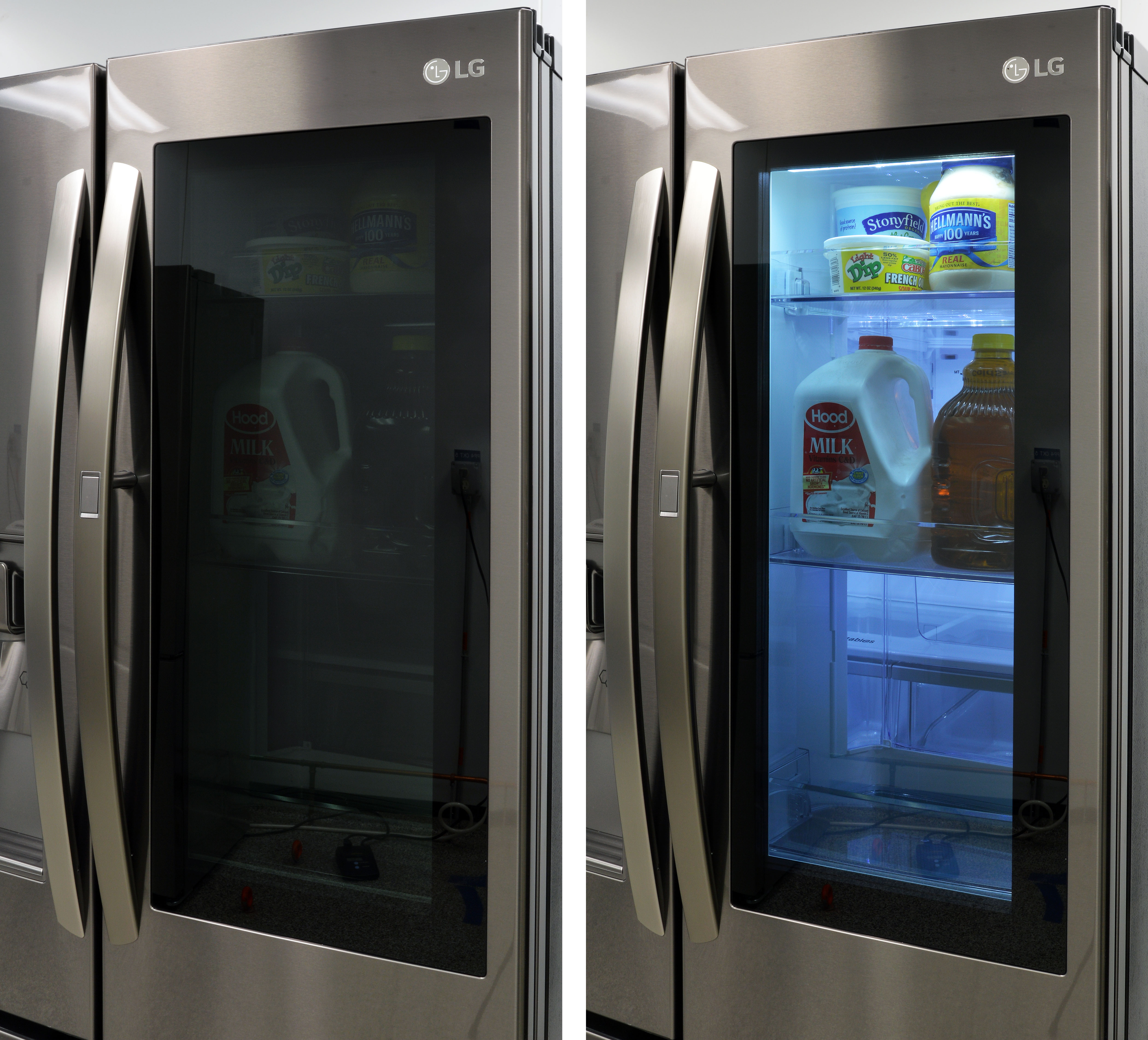 Стекло в холодильник купить. Холодильник Polair с прозрачной дверью. Холодильник LG со стеклянной дверцей. Холодильник Northland Refrigerator 60 SS.. Холодник LG С экраном.